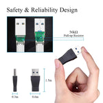 Adaptateur connecteur USB 3.0 mâle vers USB-C / Type-C 3.1 femelle, AM vers USB Type-C