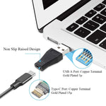 Adaptateur connecteur USB 3.0 mâle vers USB-C / Type-C 3.1 femelle, AM vers USB Type-C