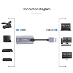 Carte de capture audio vidéo USB3.0 Onten US302, US302