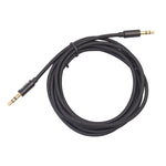 Câble audio stéréo REXLIS 3629 jack 3,5 mm mâle vers mâle plaqué or pour autoradio AUX, appareils numériques standard AUX 3,5 mm, longueur : 1,8 m