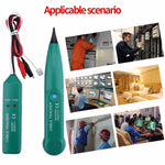Traceur de câble de ligne téléphonique BSIDE MS6812 RJ11 & RJ45, comprenant émetteur et récepteur, MS6812
