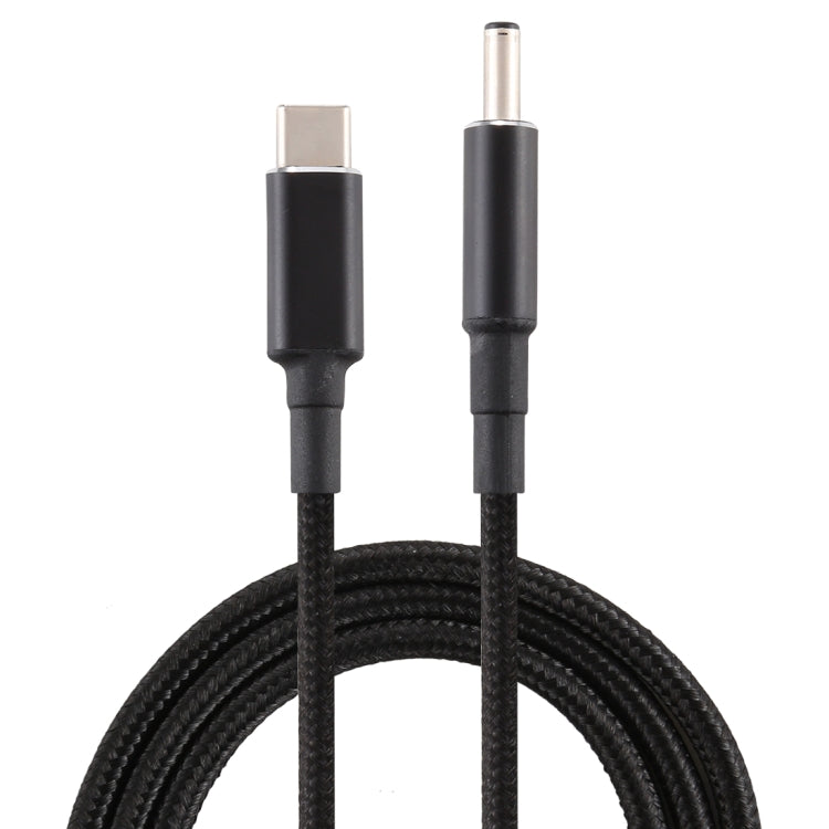 Câble de charge 4,5x3,0 mm mâle vers USB-C / Type-C mâle pour Dell