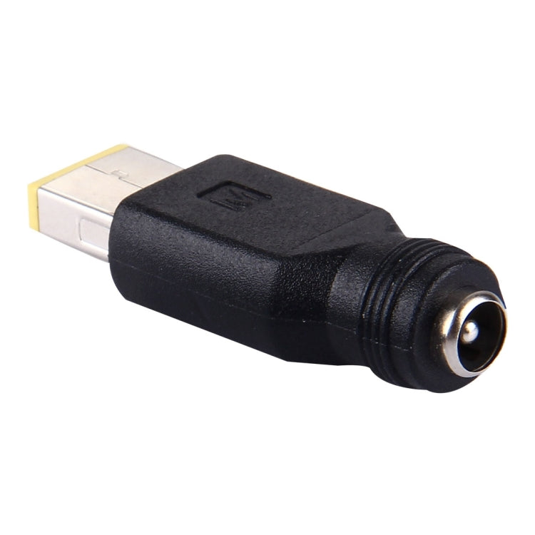 Adaptateurs d'alimentation interfaces femelle 5,5x2,1 mm vers mâle grand carré (première génération) pour ordinateur portable Lenovo, X1 Carbon 2018/2017 & Yoga 2018/2017
