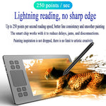 Tablette graphique électronique tactile intelligente VEIKK A50 10x6 pouces 5080 LPI, avec interface Type-C, A50