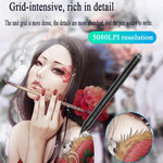 Tablette graphique électronique tactile intelligente VEIKK A50 10x6 pouces 5080 LPI, avec interface Type-C, A50