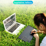 Tablette graphique électronique tactile intelligente VEIKK A50 10x6 pouces 5080 LPI, avec interface Type-C, A50