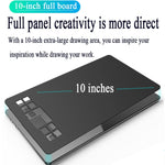 Tablette graphique électronique tactile intelligente VEIKK A50 10x6 pouces 5080 LPI, avec interface Type-C, A50