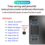 Tablette graphique électronique tactile intelligente VEIKK A50 10x6 pouces 5080 LPI, avec interface Type-C, A50