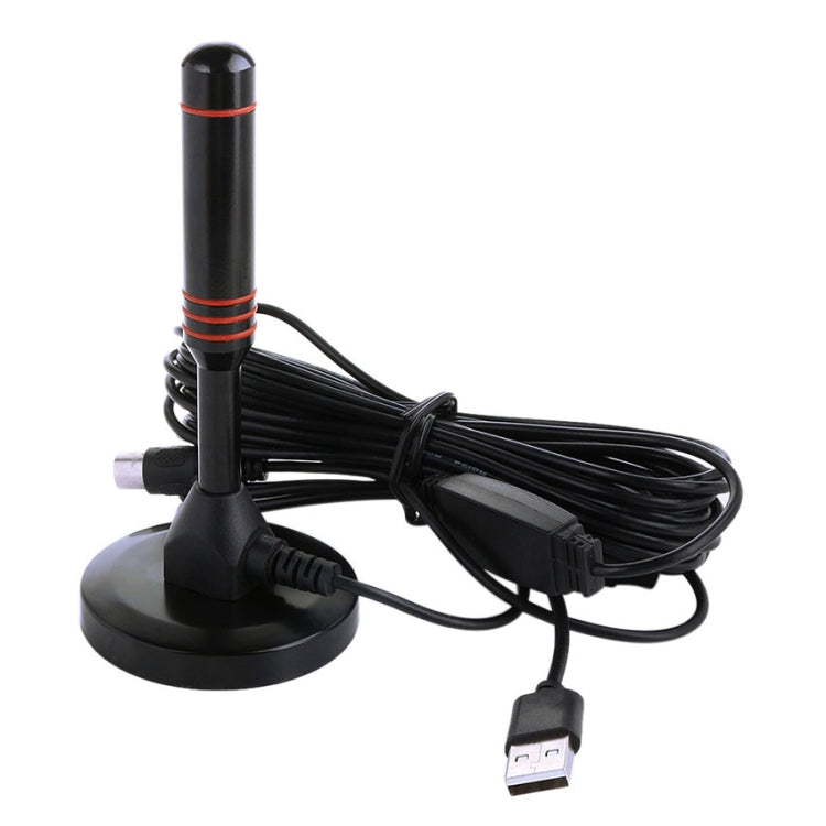Antenne TV 22 dBi à gain élevé pour télévision DVB-T / Tuner TV USB avec amplificateur portable HDTV Booster, DVB-T / USB 22 dBi