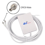 Antenne 4G 28 dBi avec connecteur mâle CRC9 pour routeur 4G LTE FDD/TDD, CRC9 mâle