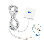 Antenne 4G 28 dBi avec connecteur mâle TS9 pour routeur 4G LTE FDD/TDD, mâle TS9