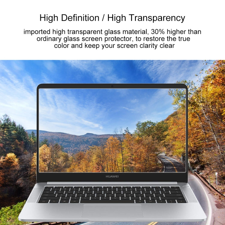 Film de protection en verre trempé 9H pour écran d'ordinateur portable Huawei MateBook 14 pouces, pour MateBook 14 pouces