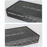 Contrôleur mur vidéo HDMI 4K 3X3 NK-BT88, processeur de découpage multi-écrans avec télécommande, prise EU, prise EU