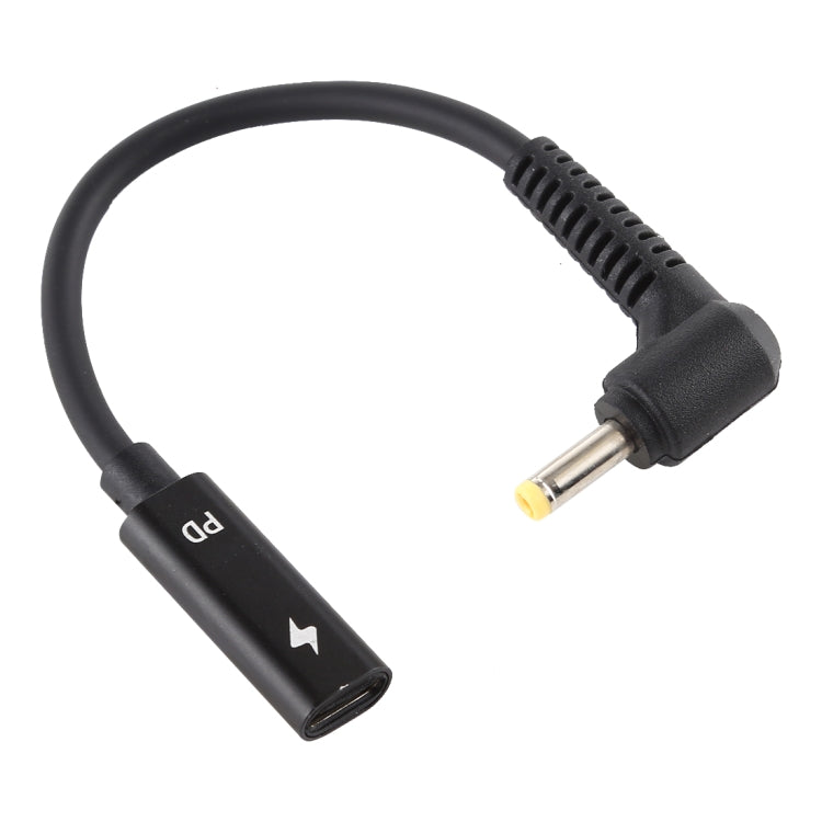 Câble chargeur adaptateur secteur USB-C / Type-C vers 4.0 x 1.7mm, 4.0 x 1.7mm