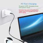 Câble chargeur adaptateur secteur USB-C / Type-C vers 4.0 x 1.35mm, 4.0 x 1.35mm