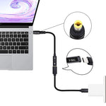 Câble chargeur adaptateur secteur DP USB-C / Type-C vers 5.5 x 2.5mm, 5.5 x 2.5mm