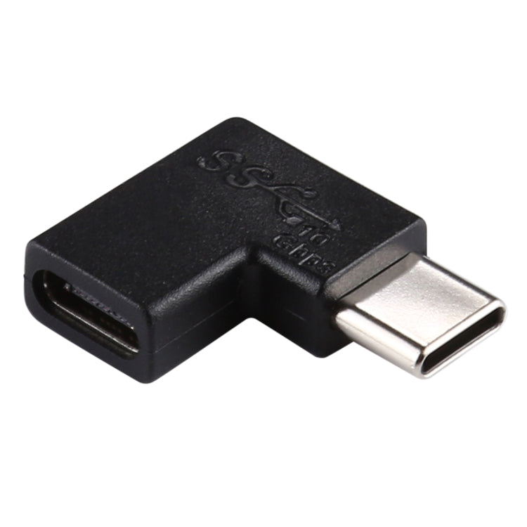 Convertisseur adaptateur USB-C / Type-C coudé à 90 degrés, de femelle à mâle, coudé femelle vers mâle