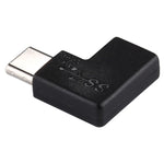 Convertisseur adaptateur USB-C / Type-C coudé à 90 degrés, de femelle à mâle, coudé femelle vers mâle