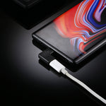 Convertisseur adaptateur USB-C / Type-C coudé à 90 degrés, de femelle à mâle, coudé femelle vers mâle
