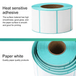 Papier autocollant thermique pour étiquettes code-barres 80mm x 40mm 800 feuilles, 80mm x 40mm 800 feuilles