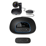 Caméra de visioconférence professionnelle Logitech CC3500e HD 1080P pour cours en ligne, prise UE