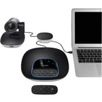 Caméra de visioconférence professionnelle Logitech CC3500e HD 1080P pour cours en ligne, prise UE
