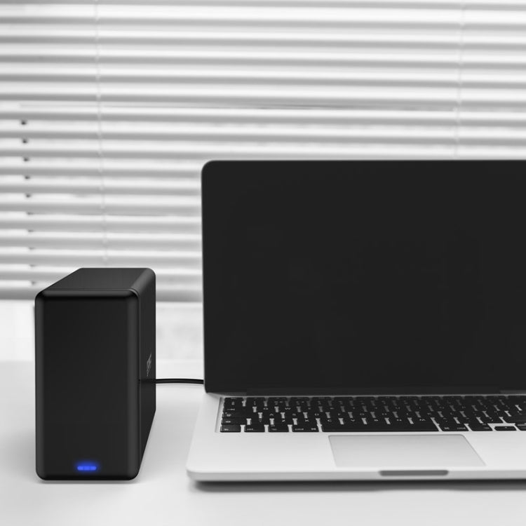 Boîtier de disque dur externe ORICO NS200-RU3 2 baies USB 3.0 Type-B vers SATA avec RAID pour HDD SATA 3,5 pouces, support du protocole UASP, USB 3.0 Type-B vers SATA avec RAID