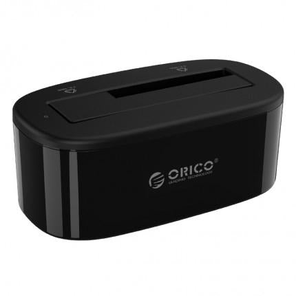 Station d’accueil ORICO USB 3.0 Type-B vers SATA pour disque dur externe 2,5 pouces / 3,5 pouces SATA HDD / SSD, 1 baie