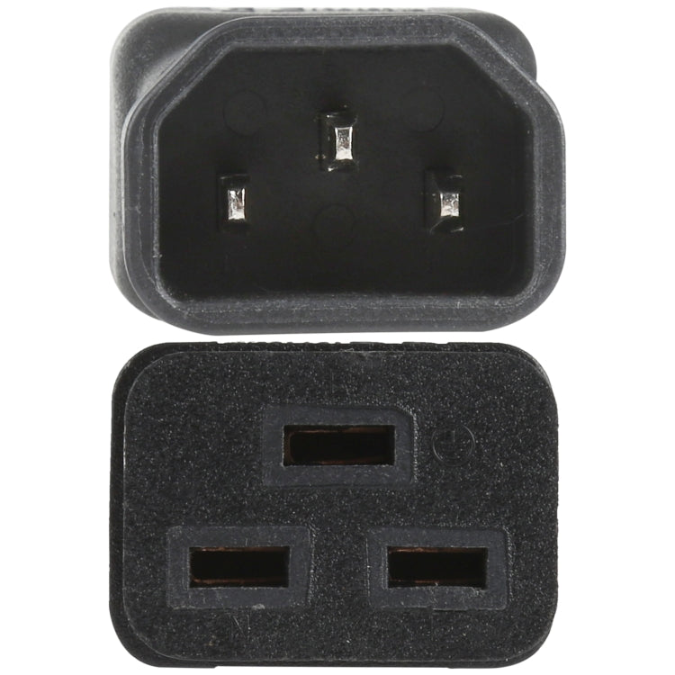 Adaptateur convertisseur de prise secteur C14 vers C19, C14 vers C19