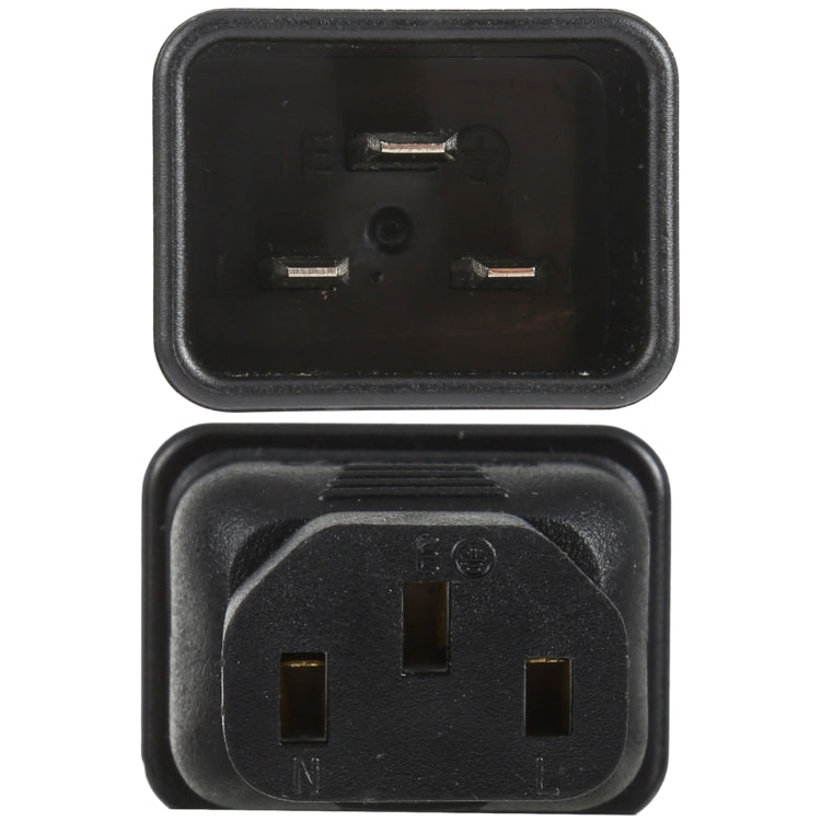 Adaptateur convertisseur de prise secteur C13 vers C20, C13 vers C20