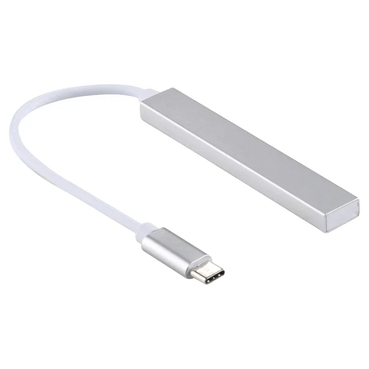 Adaptateur HUB T-818 TF + 3 x USB 3.0 vers USB-C / Type-C