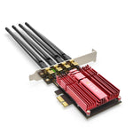 Carte réseau externe adaptateur PCI-Express double bande 2.4GHz & 5GHz EDUP 9633-800 AC1900Mbps 4 antennes, AC1900Mbps