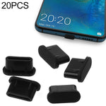 20 Cache-poussière en silicone pour port USB-C / Type-C