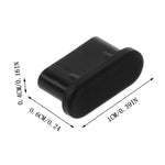 20 Cache-poussière en silicone pour port USB-C / Type-C