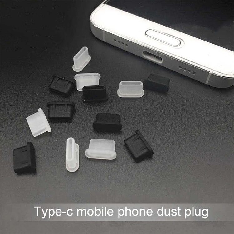 20 Cache-poussière en silicone pour port USB-C / Type-C