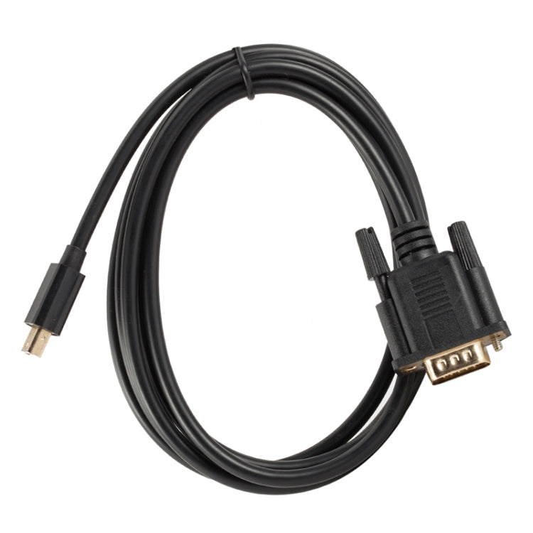 Câble convertisseur Mini DP vers VGA, longueur du câble : 1,8m, Mini DP vers VGA