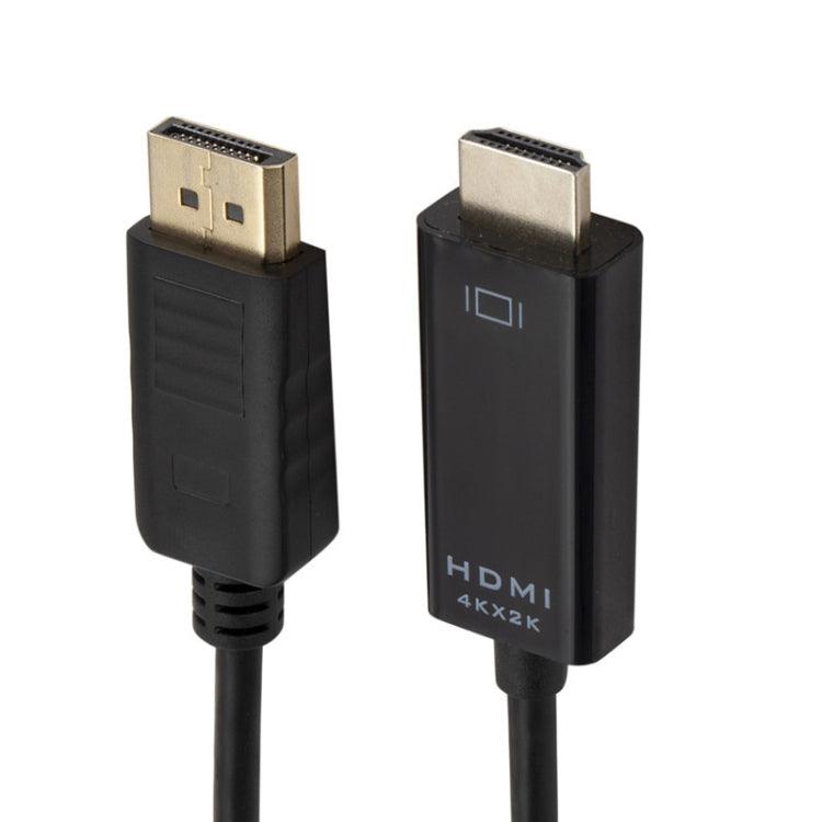 Câble convertisseur 4K x 2K DP vers HDMI, longueur du câble : 1,8 m, 4K x 2K DP vers HDMI noir, 4K x 2K DP vers HDMI blanc