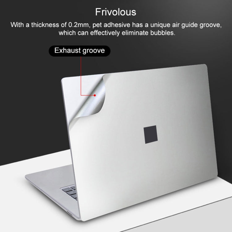 Lot de 4 autocollants de protection pour coque d'ordinateur portable Microsoft Surface Laptop 3 15 pouces, pour Surface Laptop 3 15 pouces