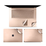 Lot de 4 autocollants de protection pour coque d'ordinateur portable Microsoft Surface Laptop 3 15 pouces, pour Surface Laptop 3 15 pouces