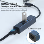Adaptateur HUB 4 en 1 USB-C / Type-C vers USB3.0 + triple USB2.0 RDS 6307-4, 6307-4