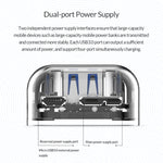 Hub de bureau ORICO F4U avec 4 ports USB 3.0 5Gbps, transmission rapide, voyant LED bleu, 4 ports