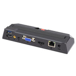 Mini PC Zero Client R1, processeur quadricœur CORTEX QUAD A9 jusqu'à 1,6 GHz, 1 Go de RAM, 8 Go de ROM, compatible HDMI, VGA, RJ45, haut-parleur, version filaire