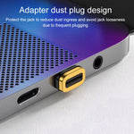 Adaptateur de charge magnétique coudé USB-C / Type-C mâle vers femelle 100W, coudé 100W