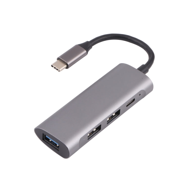Station d'accueil HUB T-811 4 en 1 USB-C / Type-C vers 3 ports USB 3.0 + USB-C / Type-C, T-811