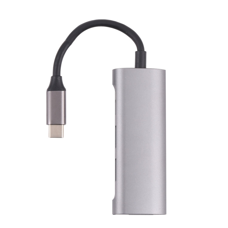 Station d'accueil HUB T-811 4 en 1 USB-C / Type-C vers 3 ports USB 3.0 + USB-C / Type-C, T-811