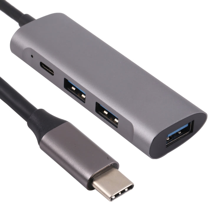 Station d'accueil HUB T-811 4 en 1 USB-C / Type-C vers 3 ports USB 3.0 + USB-C / Type-C, T-811