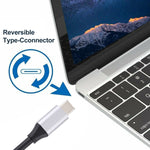 Câble adaptateur 4K 60Hz Type-C / USB-C mâle vers DP mâle, longueur : 1,8m, DP mâle