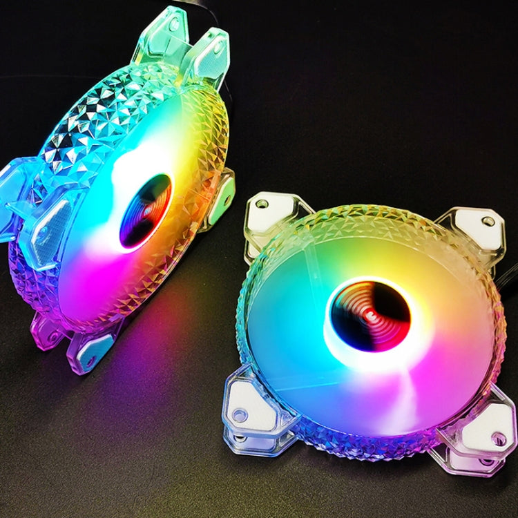 Ventilateur de refroidissement RGB COOLMOON 120mm PWM 6PIN S1 ARGB, CM-S1
