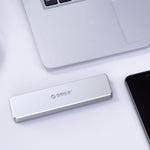Boîtier ORICO PCM2-C3 M.2 M-Key vers USB 3.1 Gen2 USB-C / Type-C pour disque SSD, capacité maximale prise en charge : 2TB