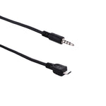 Câble audio AUX 3,5mm mâle vers Micro USB mâle, longueur : environ 40cm, Micro USB 40cm